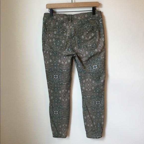 Anthropologie Floral Tapestry Print Jeans - Picture 3 of 7